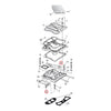 Rocker arm, rear exhaust/front intake - 84-17 B.T. (excl. M8); 86-22 XL; 08-12 XR1200; 91-10 Buell XB (NU)