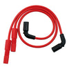 Accel, 8mm Ferro Spiral core spark plug wire set. Red - 09-16 Touring(NU)