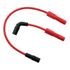 Accel, 8mm Ferro Spiral core spark plug wire set. Red - 08-12 XR1200 (NU)