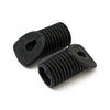 Replacement footpeg rubbers - 82-94 FXR; 91-05 Dyna, XL (NU)