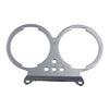 Mounting bracket, speedo & tachometer. Chrome - 86-91 XL, FXR, FX. Models with dual instruments (NU)