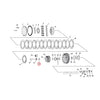 LOCK TAB, CLUTCH HUB NUT - 52-E84 K, XL(NU)