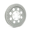 Reproduction OEM style wheel pulley 61T, 1-1/8" belt. Silver - 91-99 XL(NU)