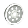 Reproduction OEM style wheel pulley 61T, 1-1/8" belt. Silver - 91-99 XL(NU)