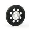 Reproduction OEM style wheel pulley 61T, 1-1/8" belt. Black - 91-99 XL (NU)