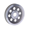 Reproduction OEM style wheel pulley 61T, 1-1/2" belt. Silver - 84-99 Evo B.T., 1999 Twin Cam(NU)