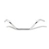 Buckhorn handlebar 1" chrome - 82-22 H-D (excl. 08-22 e-throttle & 88-11 Springers) with 1" I.D. risers (NU)