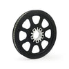 Reproduction OEM style wheel pulley 70T, 1-1/8" belt. Black - 00-06 Softail(NU) (excl. FXSTD/I)