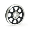 Reproduction OEM style wheel pulley 70T, 1-1/8" belt. Black - 00-06 Softail(NU) (excl. FXSTD/I)