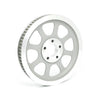 Reproduction OEM style wheel pulley 70T, 1-1/8" belt. Silver - 00-06 Softail(NU) (Excl. FXSTD/I)