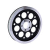 Reproduction OEM style wheel pulley 70T, 1-1/8" belt. Black - 00-05 Dyna(NU)