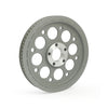 Reproduction OEM style wheel pulley 70T, 1-1/8" belt. Silver - 00-05 Dyna(NU)