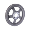 Reproduction OEM style wheel pulley 68T, 1-1/8" belt. Silver - 04-06 XL(NU)