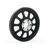 Reproduction OEM style wheel pulley 66T, 20mm belt. Black - 07-11 FLSTF, FLSTFB, FLSTSB, FXST, FXSTB/C(NU)
