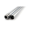 Fork tubes 41mm, 22-7/8". Show chrome - L77-84 FL, FLH (+2"); 80-83 FLT, FLHT (+2"); 80-83 FXWG (-2") (NU)