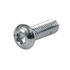 CHROME BUTTON TORX BOLT 5/16-18 X 1 -