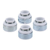 KPMI, int/exh. valve guide seal kit. PTFE - 48-65 Panhead; 66-E79 Shovelhead (NU)