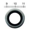 James, drain plug seal washer. Bonded steel - 80-92 FLT; 82-94 FXR (NU)