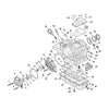James, gasket transmission top cover. RCM/silicone - 06-17 Dyna; 07-17 Softail; 07-16 Touring (NU)