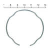 James, retaining ring for fork seal - 87-94 FXR; 91-05 Dyna (excl. FXDWG); 88-22 XL (excl. 16-22 XL1200X; 16-20(NU)XL1200XS; 17-20(NU)XL1200CX Roadster) (NU)