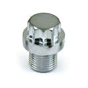 Gardner-Westcott, timing plug. 12-point, chrome - Timing plug: 38-99 B.T. (excl. Twin Cam); 52-03 XL; 38-73 45" Flathead (NU).   Oil tank: L1981 FLH 80 Classic; 54-81 K, XL (NU).   Foot lever & bracket assembly rear brake: 80-82 FXWG (NU).