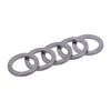 GW, brake line washers, 12mm. Aluminum -