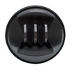 Speaker, LED passing lamp unit 4-1/2". Black - 62-23 H-D with driving light kit (14-23 Touring with 568318 adapter harness)