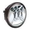 Speaker, LED passing lamp unit 4-1/2". Chrome - 62-23 H-D with driving light kit (14-23 Touring with 568318 adapter harness)