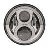 Speaker, LED headlamp unit 8700. 7", chrome. LSD - Fits 7" headlamps; Touring models need 530410 mount ring