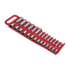 LISLE 3/8" SOCKET HOLDER, RED - Univ.