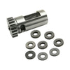 S&S, steel breather valve & spacer set. STD. - 36-47 B.T.(NU)