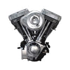 S&S, 124" SSW+ engine assembly. Black -