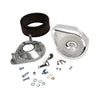 S&S, teardrop air cleaner assembly. Chrome - 66-84 B.T.(NU) with S&S E/G carb & 5 gallon tank
