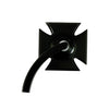 K-TECH MALTESE CROSS MIRROR - 87-06 SOFTAIL; 87-06 FLT; 91-05 DYNA(NU)