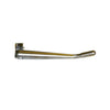 K-Tech, weld-on Diamond jiffy stand. Plain steel - Universal & required for Kustom-Tech forward controls