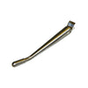 K-Tech, weld-on Diamond jiffy stand. Plain steel - Universal & required for Kustom-Tech forward controls