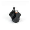 K-Tech 2-piston brake caliper. Black - Custom applications