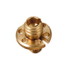 K-Tech clutch cable adjuster. Polished brass -