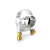 K-Tech DeLuxe external throttle housing. Satin aluminum - 1" / 25.4mm handlebars