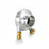 K-Tech DeLuxe external throttle housing. Satin aluminum - For 7/8" (22mm) handlebars