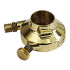 K-Tech DeLuxe external throttle housing. Polished brass - 1" / 25.4mm handlebars