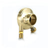 K-Tech DeLuxe external throttle housing. Satin brass - 1" / 25.4mm handlebars