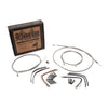 Burly Apehanger Cable/Line Kit - 08-13 FLHR/C & FLTR/U/X. With ABS (NU)