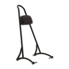Burly, sissy bar. 20" black, with backrest pad - 96-03 XL(NU)