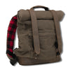 Burly Roll Top backpack dark oak - approx. 40 x 41 x 8 cm