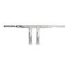 Burly, 1-1/4" riser drag bar smooth. 7.75" rise - 82-22 H-D (excl. 08-22 e-throttle) with 3-1/2" mount bolt spacing (NU)