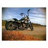 Burly, 1" Narrow Apes handlebar. Black, 16" rise - 82-22 H-D (excl. 08-22 e-throttle & 88-11 Springers) with 1" I.D. risers (NU)