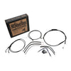 Burly Apehanger Cable/Line Kit - 14-16 Dyna (excl. FXDWG) (ABS & single disc) (NU)