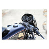 Burly, 1" Clubman bars - 82-23 H-D (excl. 08-21 e-throttle & 88-11 Springers) with 1" I.D. risers