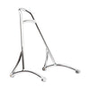 Burly, sissy bar. 13" chrome, no backrest pad - 04-22 XL (excl. 16-20(NU)XL1200CX)